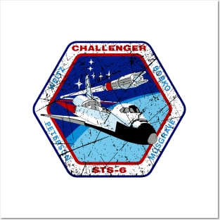 STS-6 Challenger Vintage Posters and Art